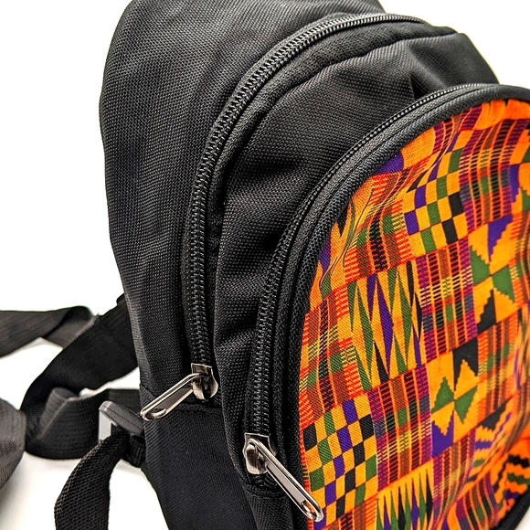 African Print Crossbody Mini Bag - Picture 1 of 3